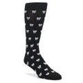 Black White DentalSocks - Men's Novelty Dress Socks