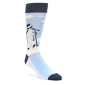 Slick Penguin Socks - Men's Novelty Dress Socks
