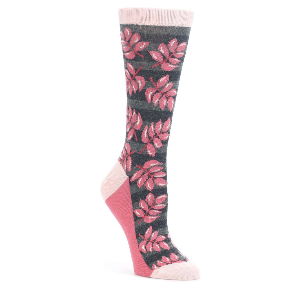 Palm Branches Women's Dress Socks Gift Box 3 Pack