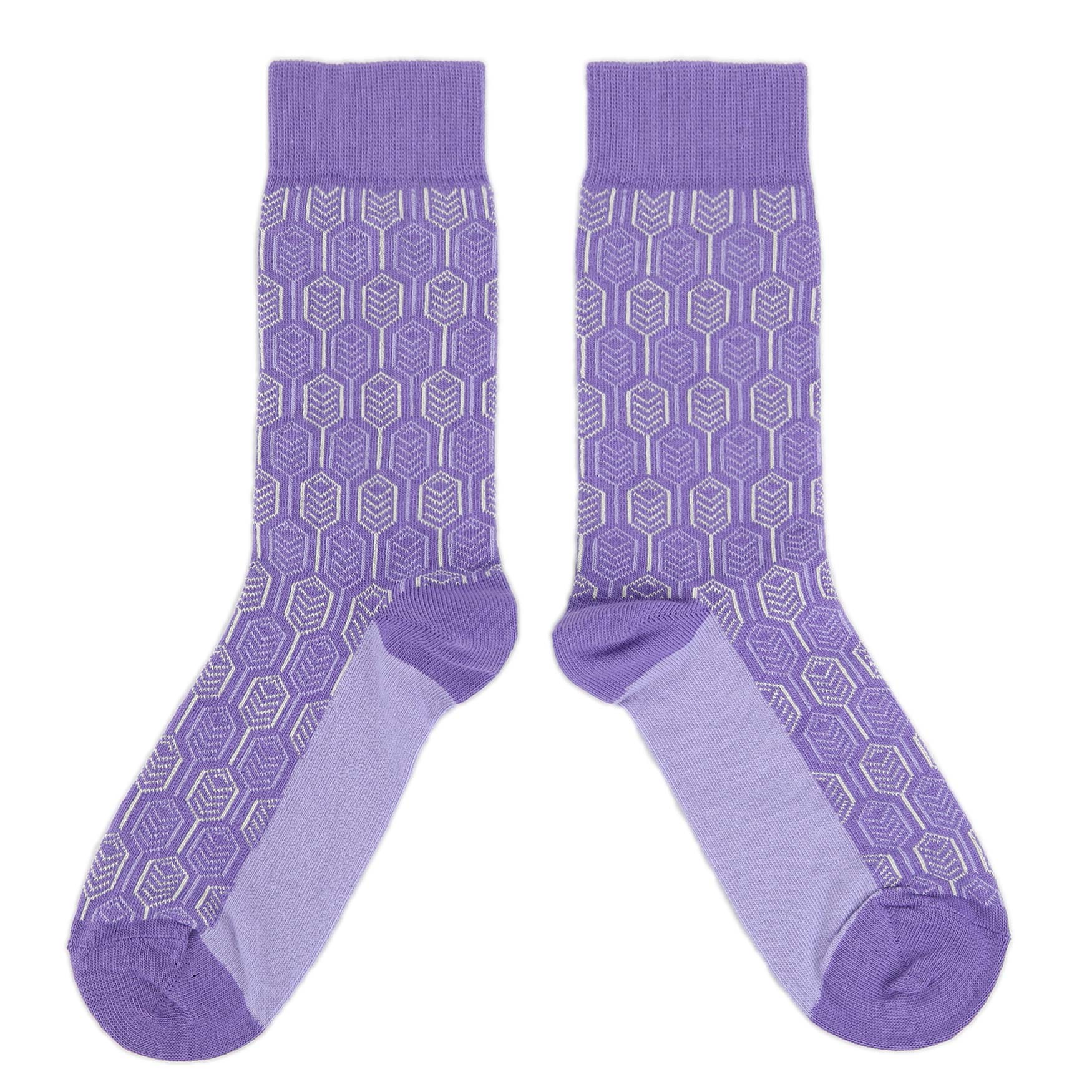 Purple Feather Optics Women's Dress Socks