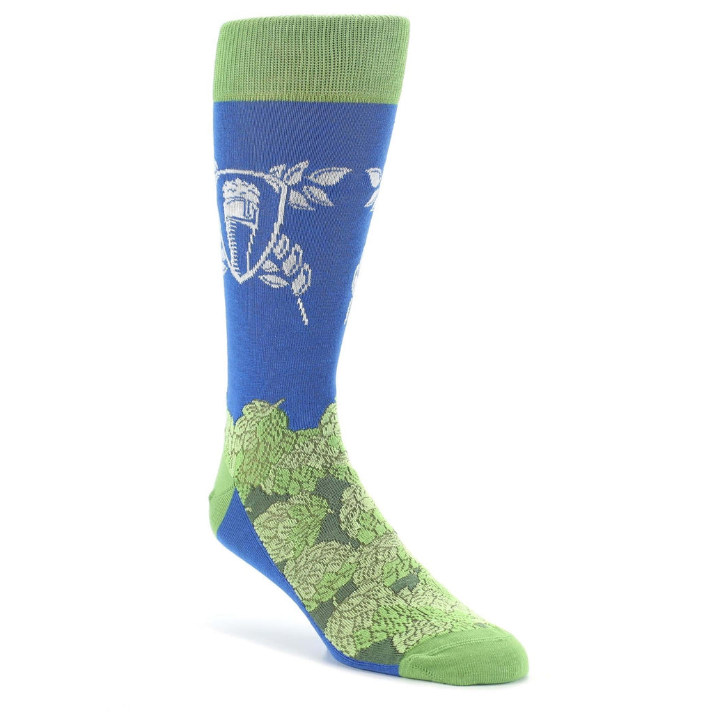 Beer Hops Socks - Men's Novelty Dress Socks