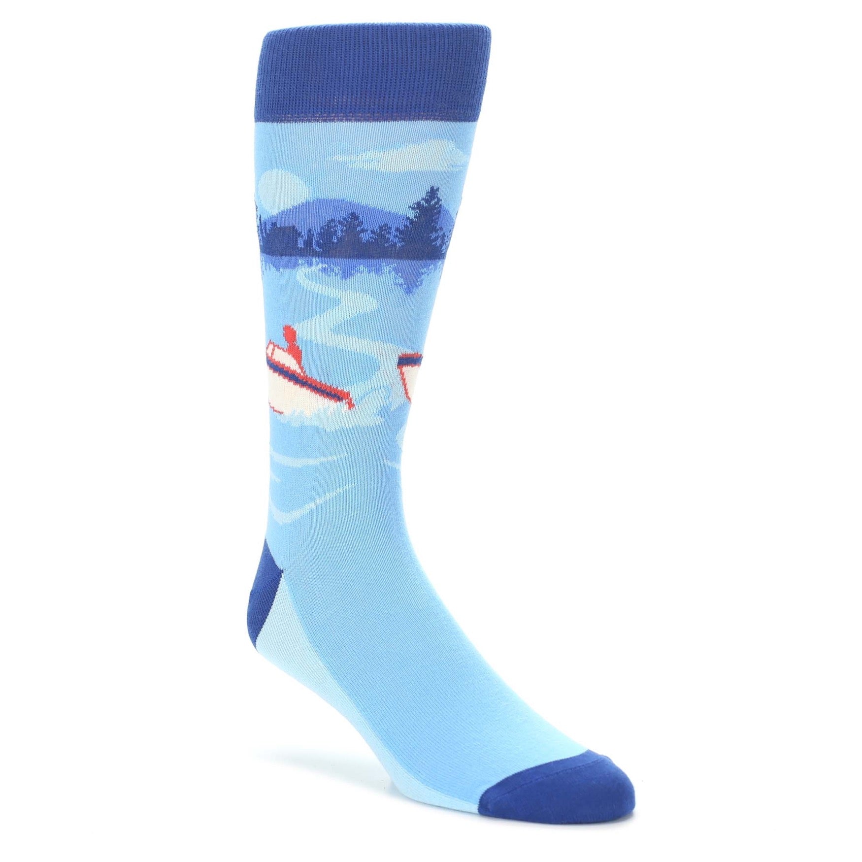 Speedboat Socks - Men's Novelty Dress Socks