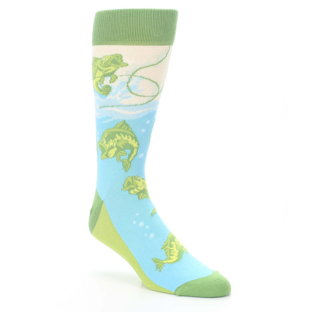 Fishing Socks - Men's Novelty Dress Socks