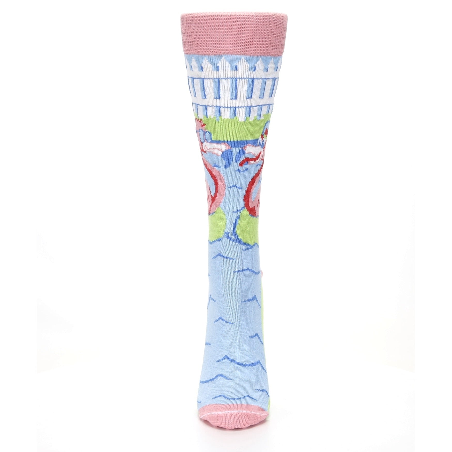 Flamingle Flamingo Socks - USA Made - Women's Novelty Socks