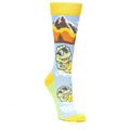 Blue Green Turtley Chill Turtle Women's Dress Socks