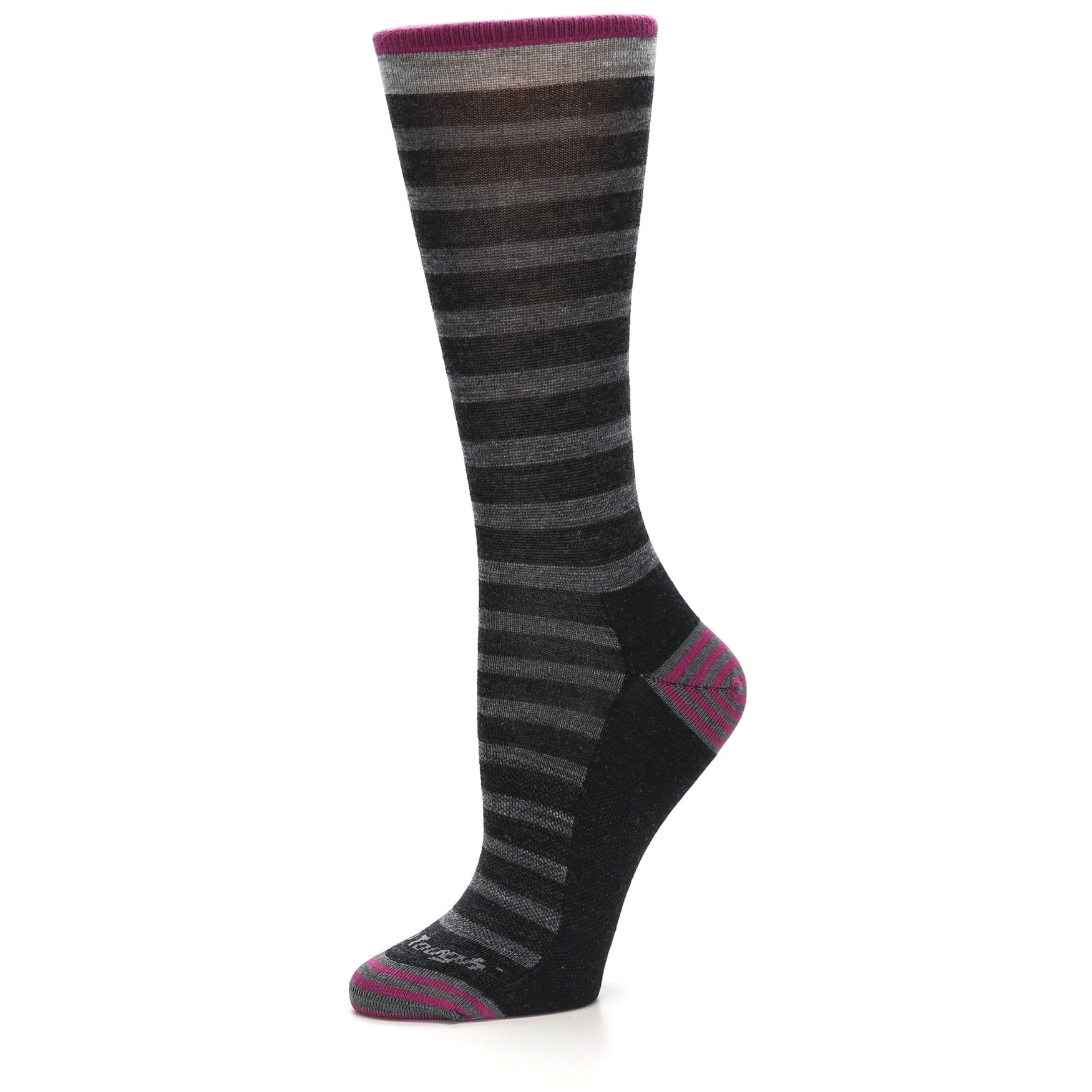 Morgan Crew Charcoal Merino Wool Socks - Women's Lifestyle Socks
