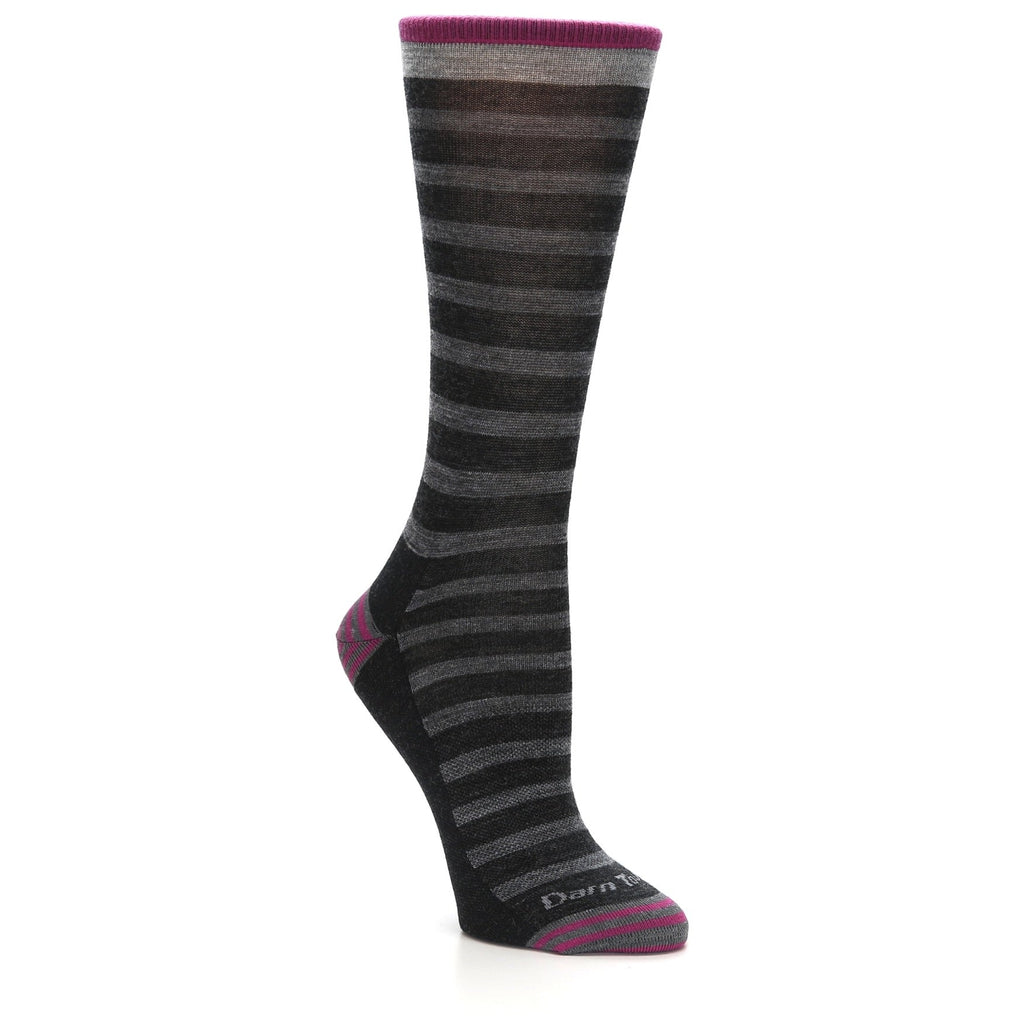 Morgan Crew Charcoal Merino Wool Socks - Women's Lifestyle Socks